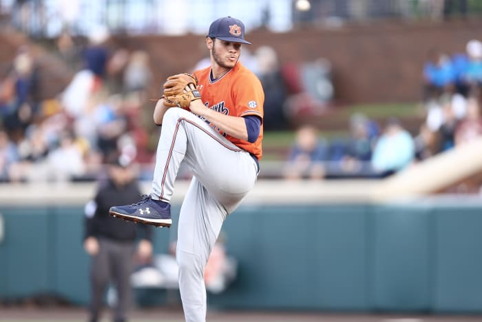 Auburn baseball's Joseph Gonzalez vs Mississippi State.